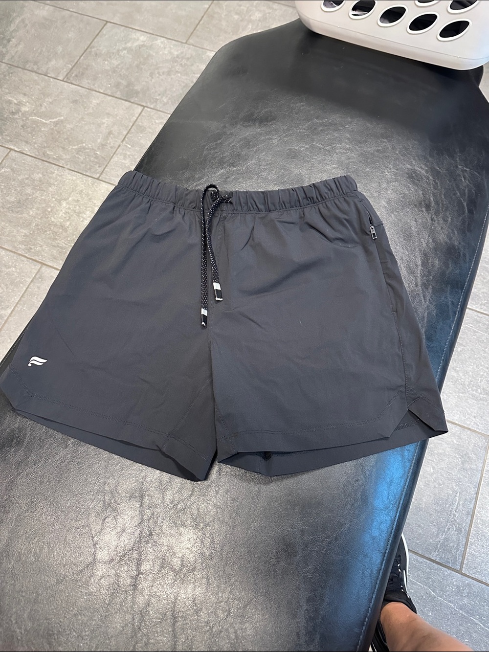 Men's Black Performance Running Shorts
